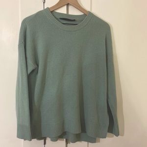 Blue Jenni Kayne Oversized Cashmere Sweater, Size S